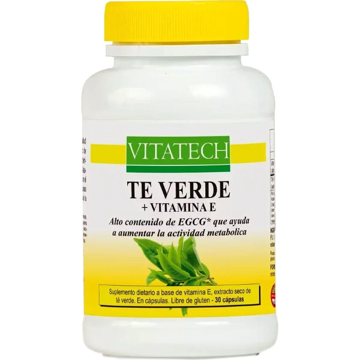 Suplemento Dietario Vitatech Té Verde x 30 Cápsulas — foto 1