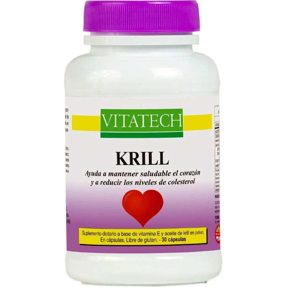 Suplemento Dietario Vitatech Aceite de Krill x 30 Cápsulas — foto 1