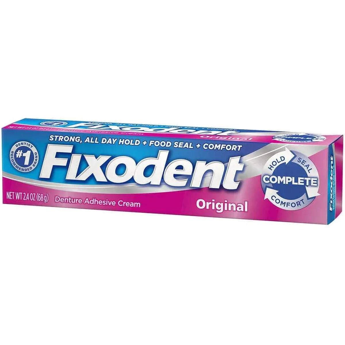 Adhesivo Dental Fixodent Original 68 g — foto 1