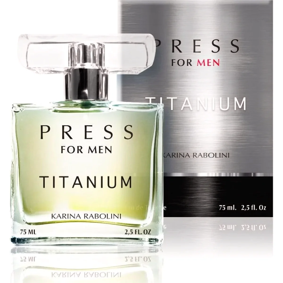 Press Titanium de Karina Rabolini EDT 75 ml — foto 1