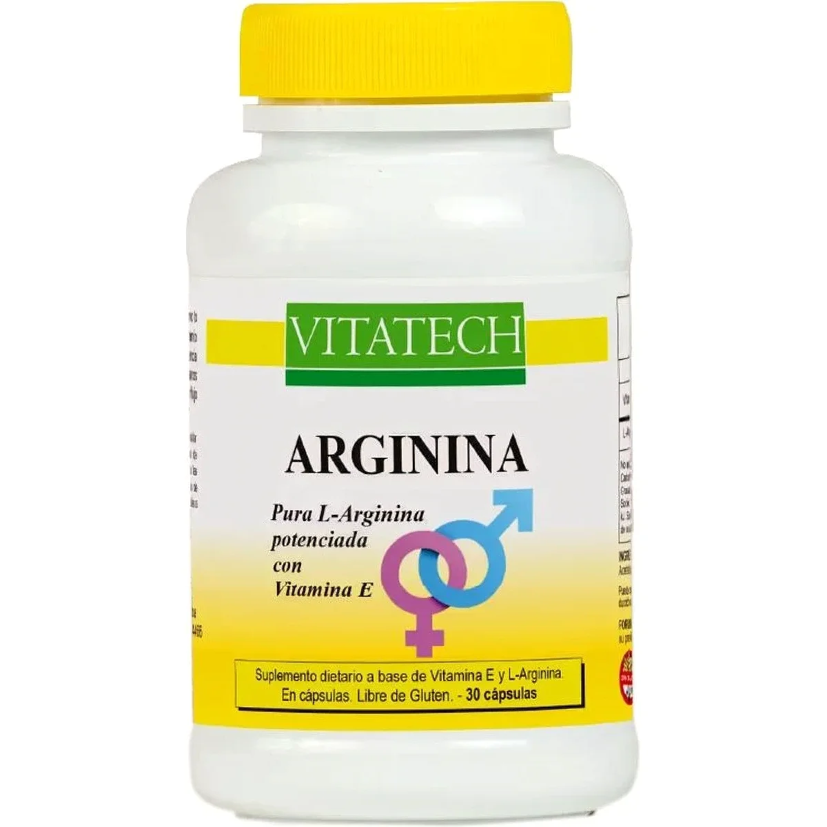 Suplemento Dietario Vitatech Arginina x 30 Cápsulas — foto 1