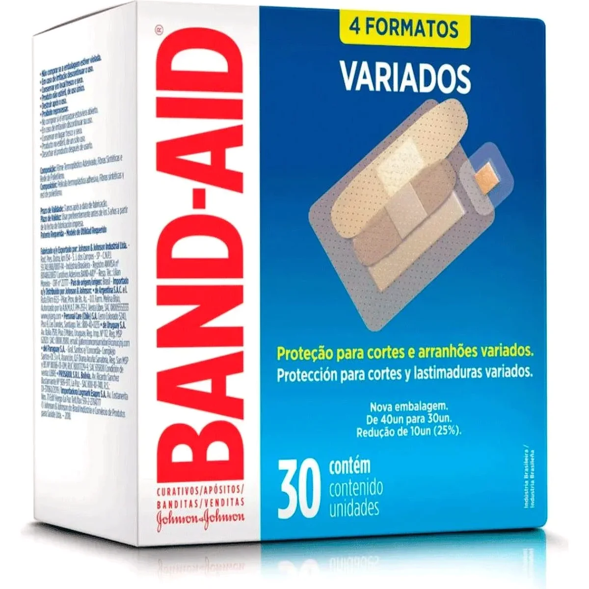 Aposito Adhesivo Band-Aid Variado X30 Unidades — foto 1