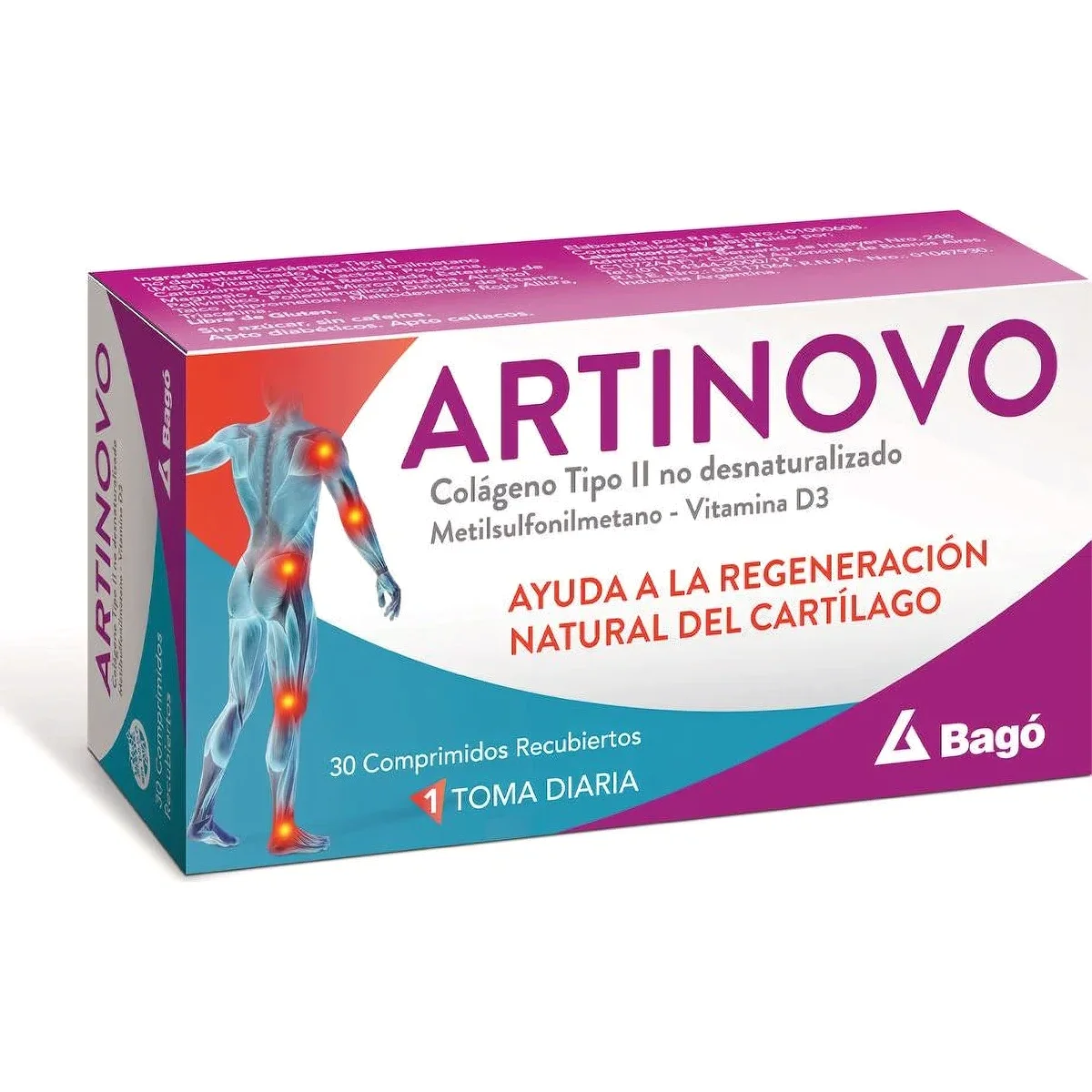 Artinovo Suplemento Dietario x 30 comprimidos — foto 1