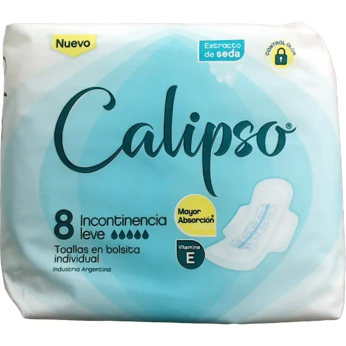 Toallas para Incontinencia Calipso Plus x8 — foto 1