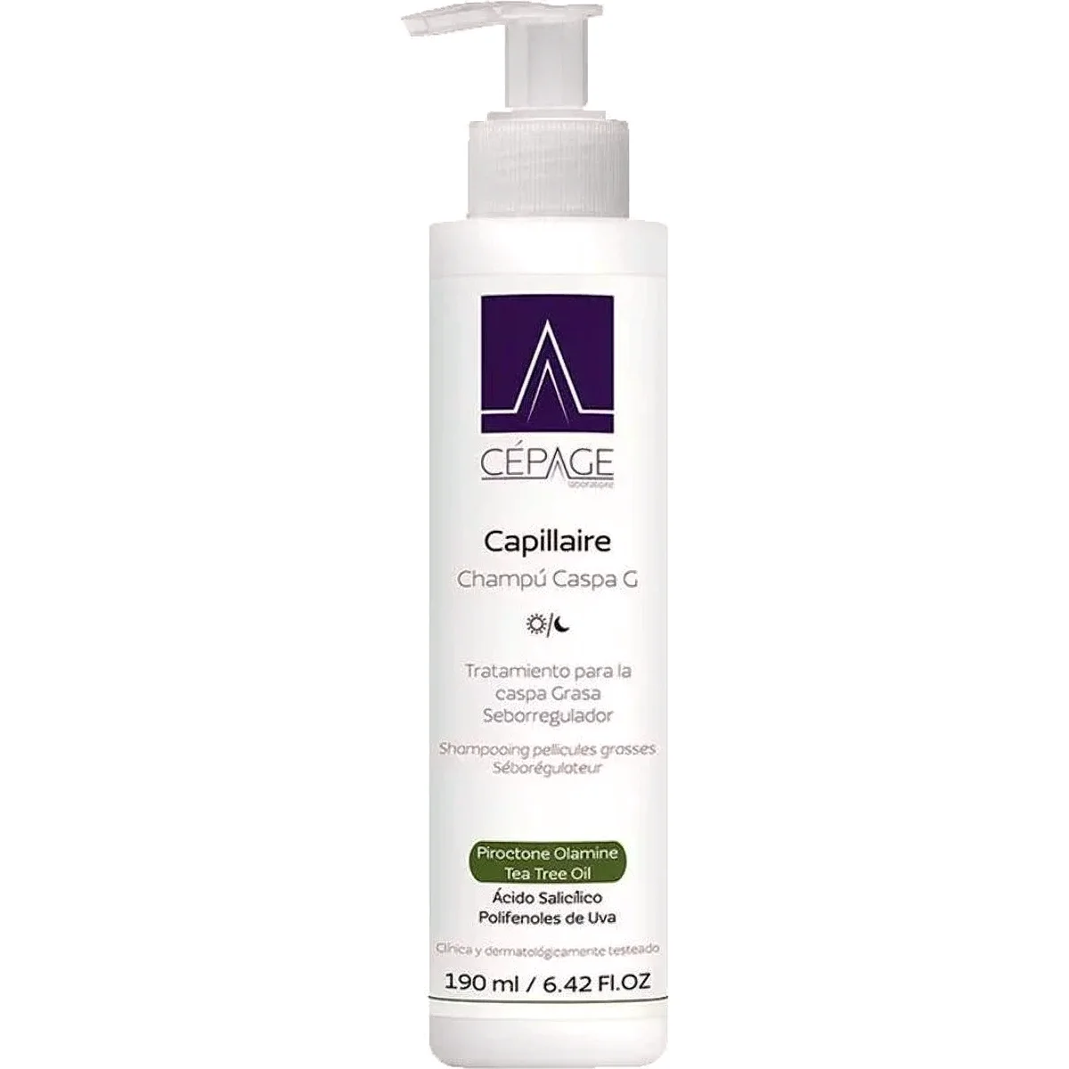 Shampoo Capillaire Anticaspa 190 ml — Cépage — foto 1