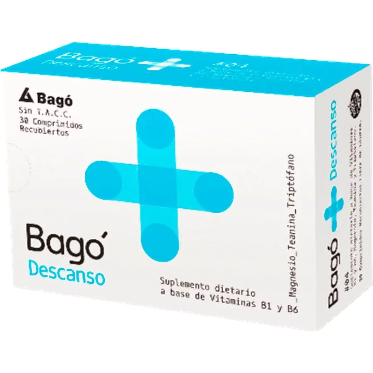 Bagó+ Descanso Suplemento Dietario x 20 comprimidos — foto 1