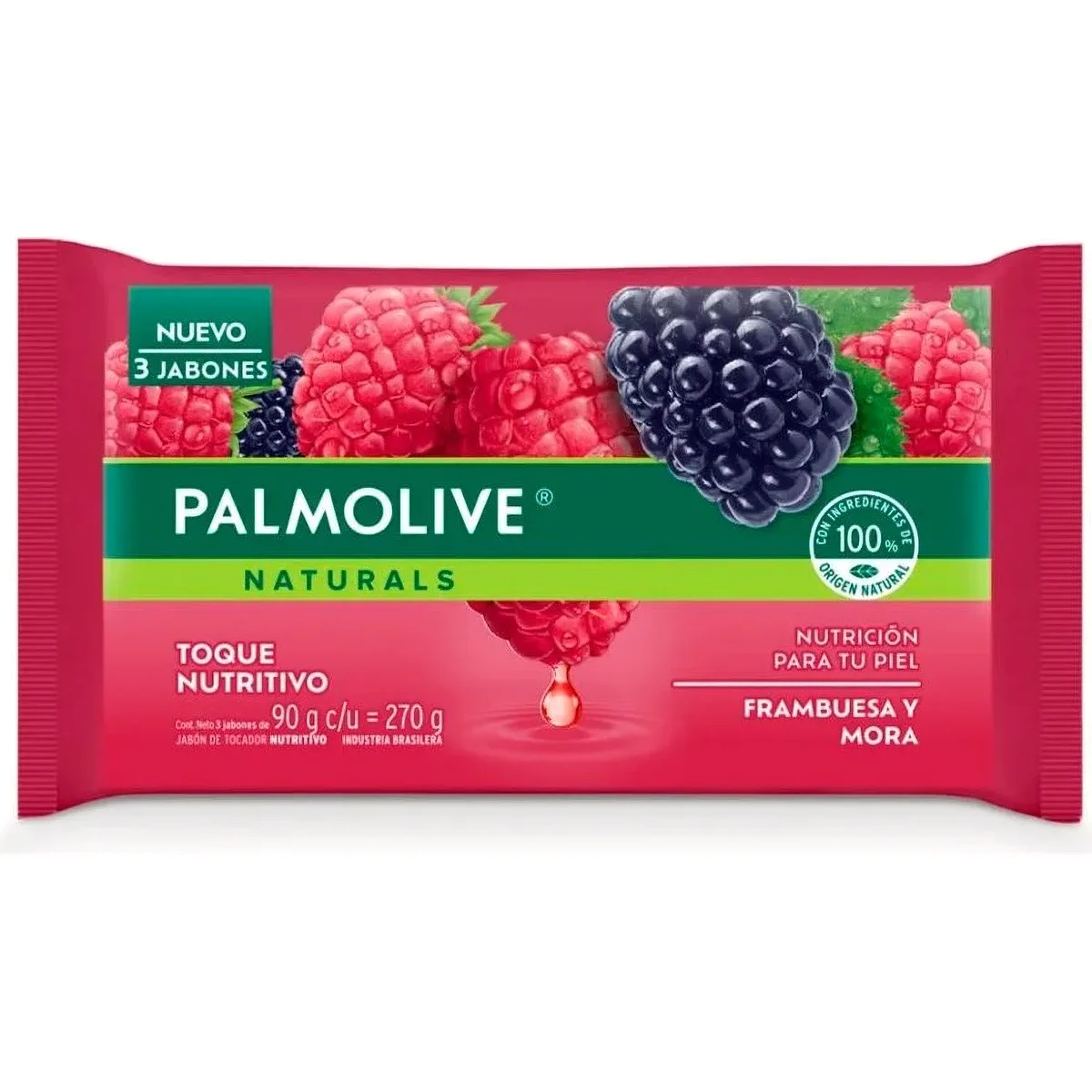 Jabón en Barra Palmolive Naturals Pack x3 90 g — foto 1