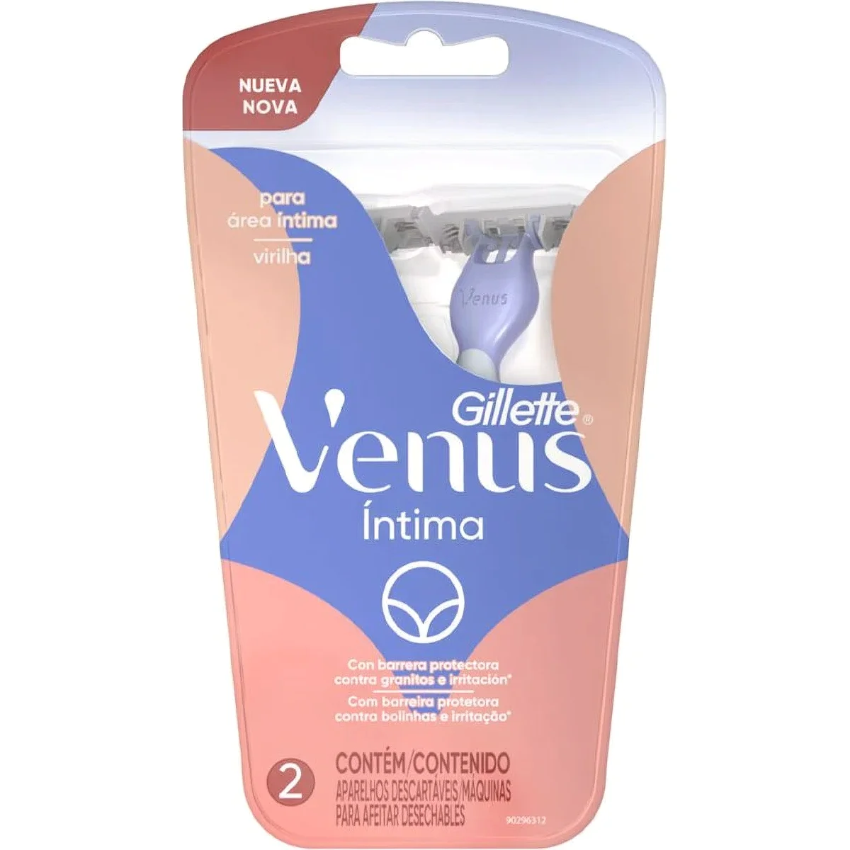 Maquinilla Gillette Venus Intim Pack x2 — foto 1
