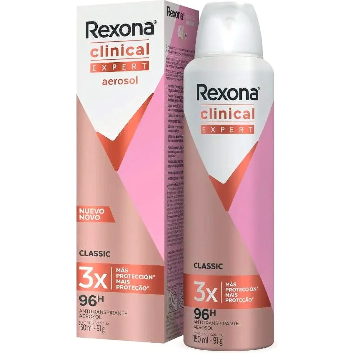 Desodorante Antitranspirante Aerosol Rexona Clin — foto 1
