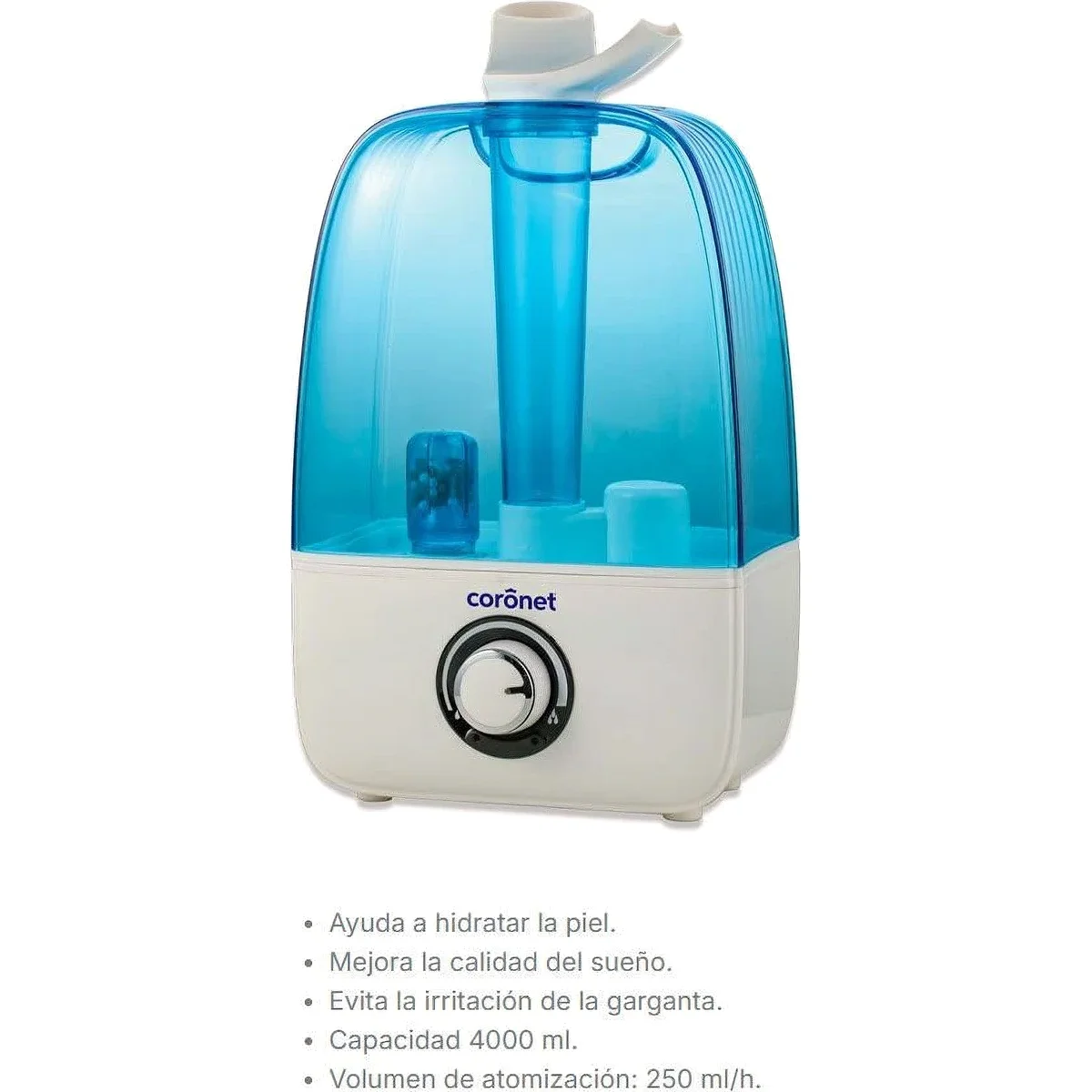 Humidificador Ultrasónico Con Ionizador Coronet TL-330 — foto 1