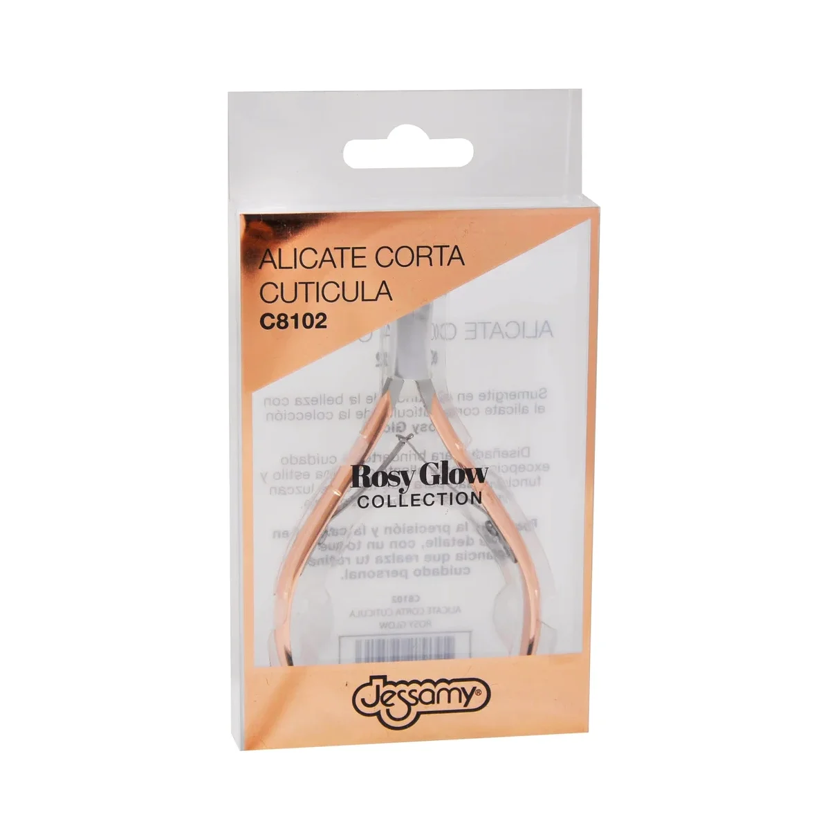 Alicate Corta Cutícula Jessamy Rosy Glow — foto 1