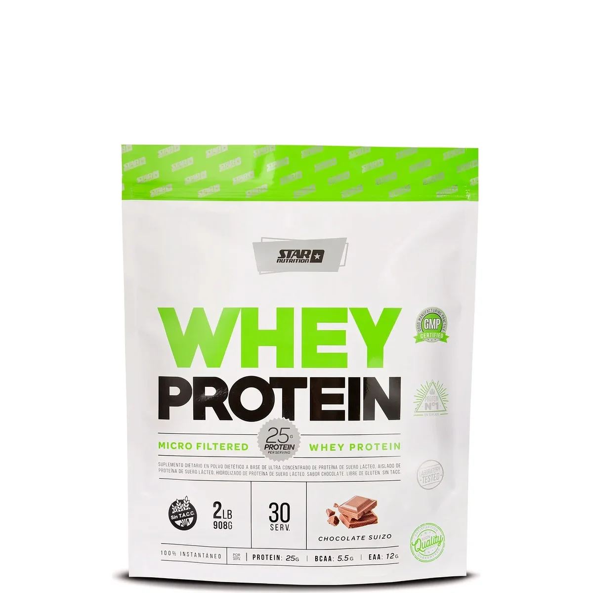 Star Nutrition Whey Protein Chocolate 2 lb — foto 1