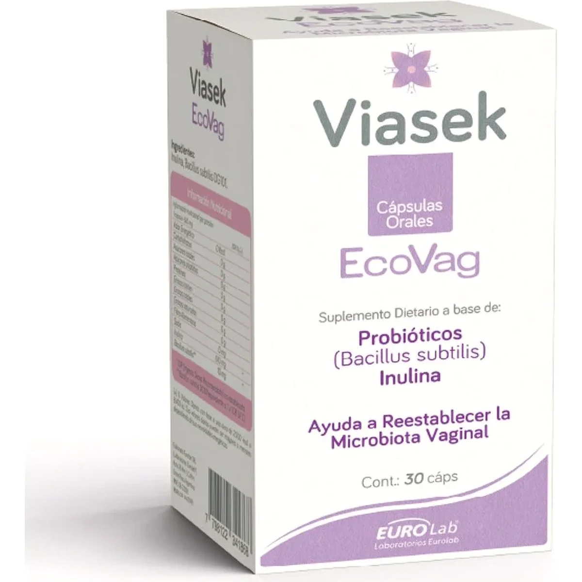 Viasek Ecovag Cápsulas x 30 — foto 1