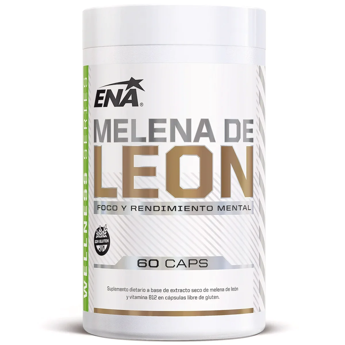Suplemento Dietario Ena Melena de León Sport Nutrition 60 Comprimidos — foto 1