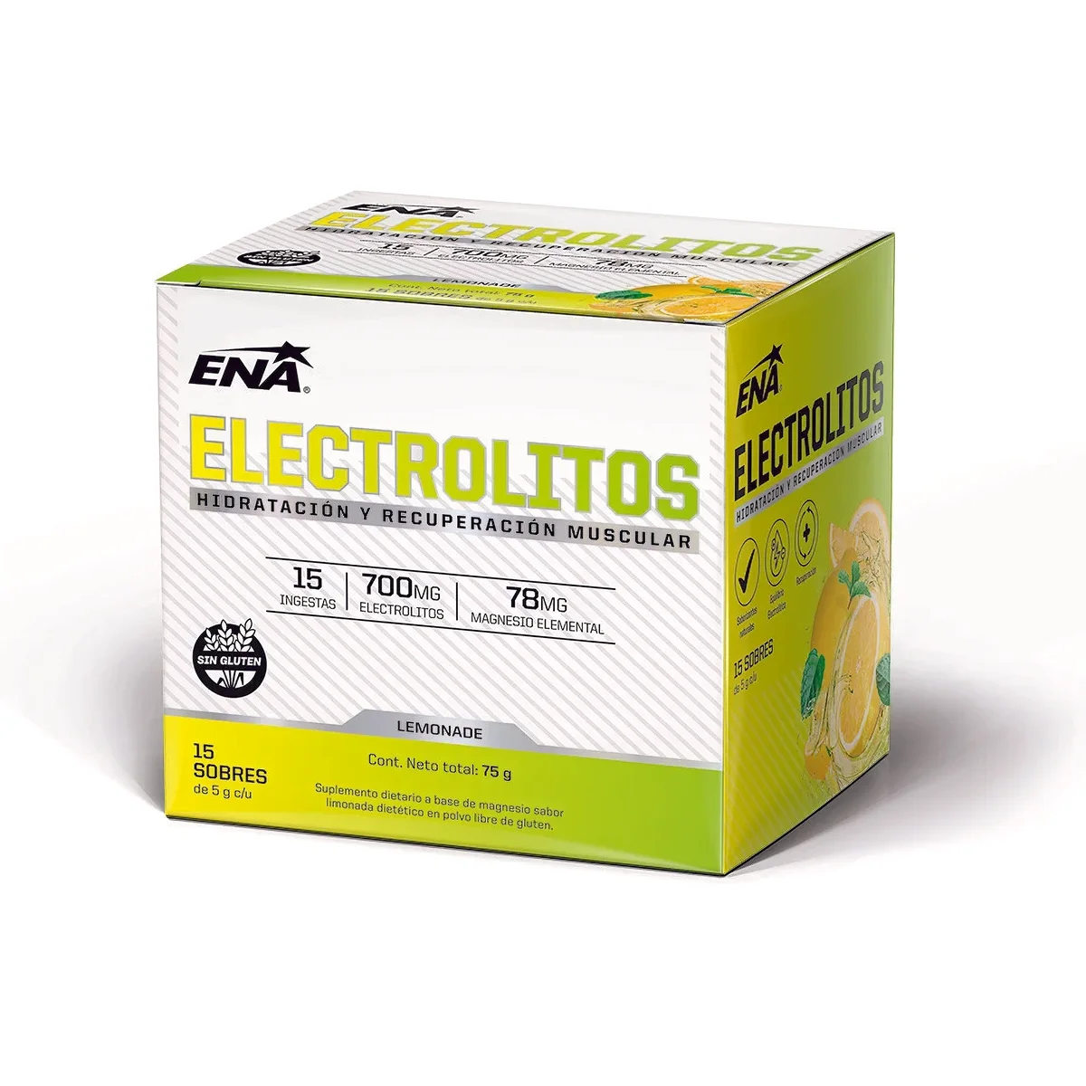 ENA Electrolitos Limonada 15 sobres — foto 1