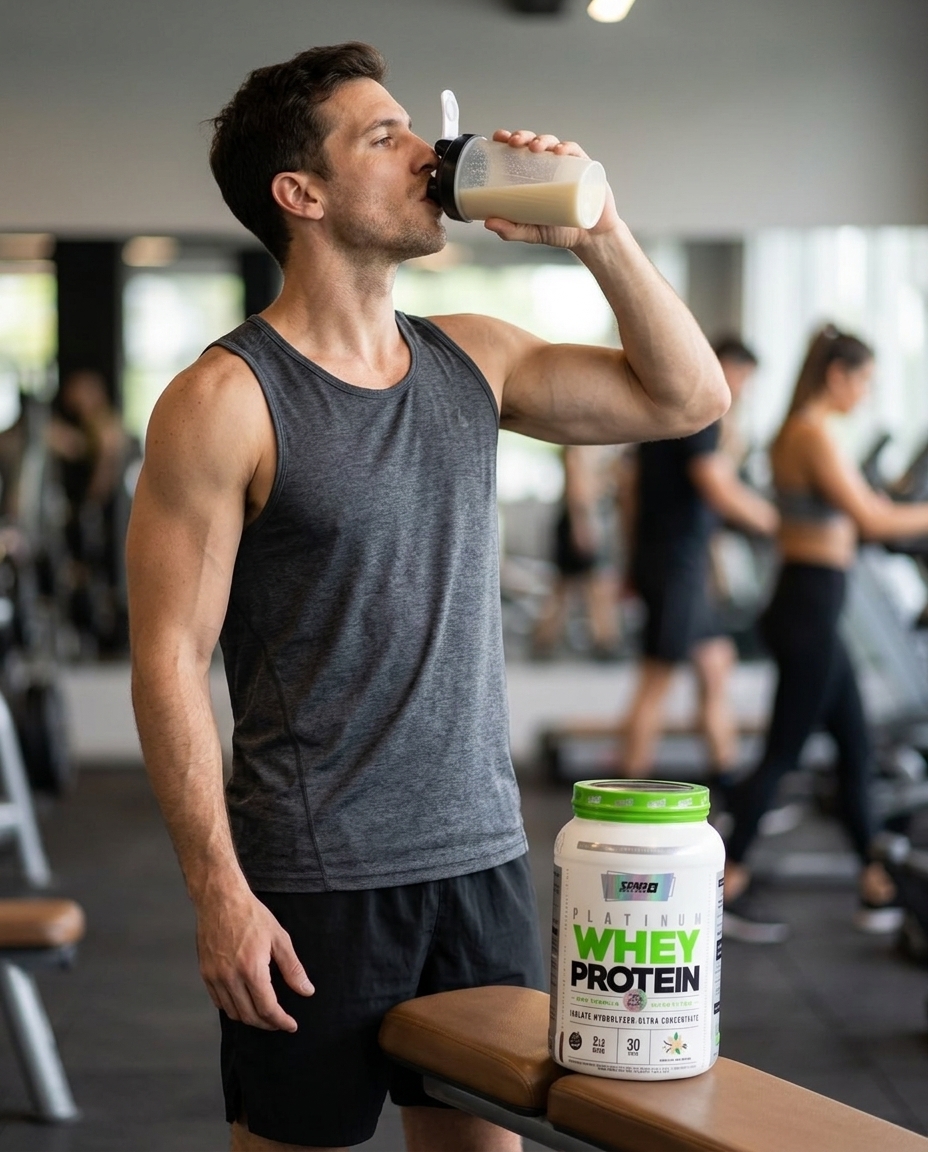 Star Nutrition Platinum Whey Protein Vainilla 2 lb — foto 2