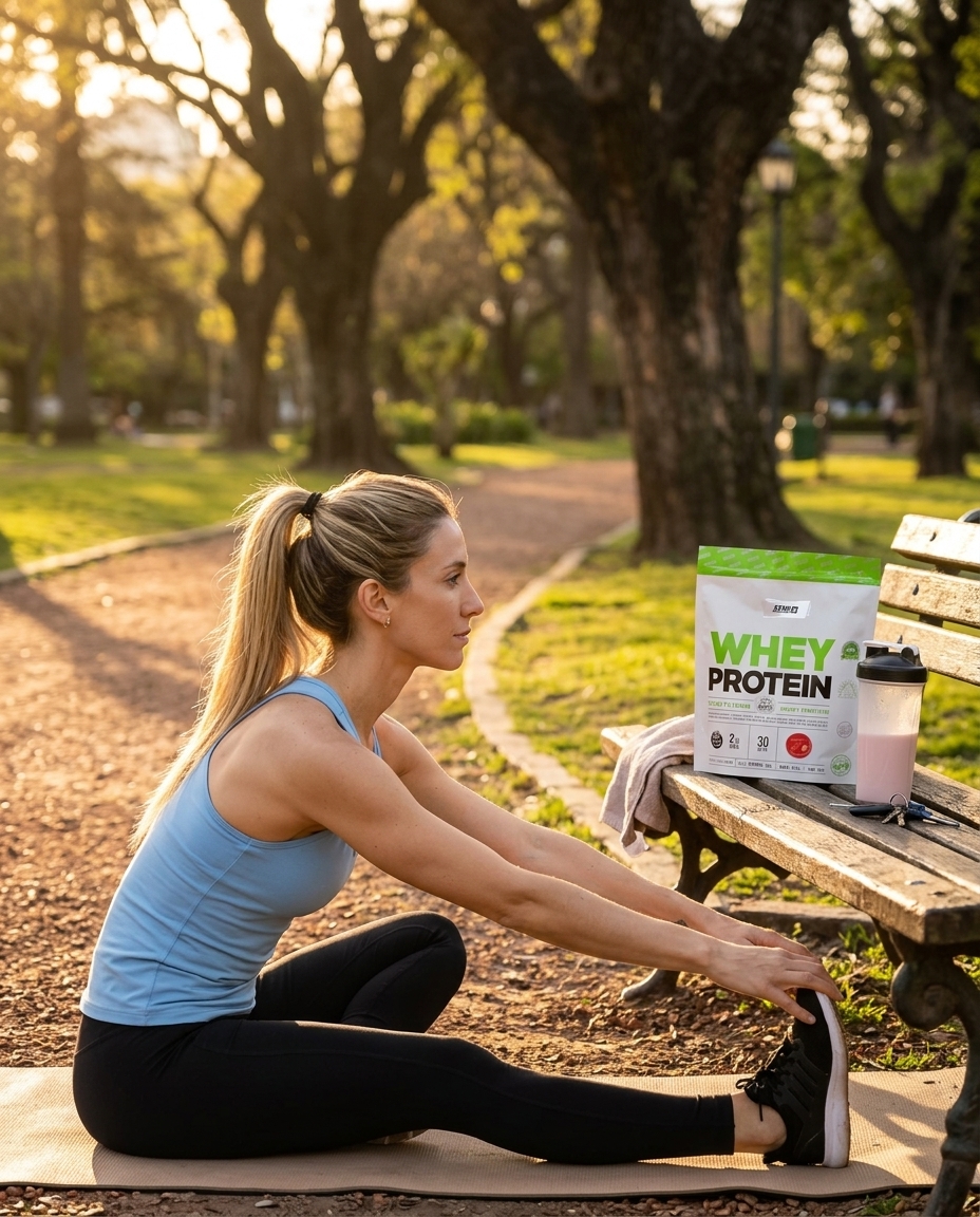 Star Nutrition Whey Protein Frutilla 2 lb — foto 3