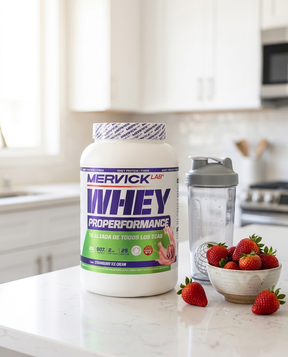 Whey Protein Fresa — Mervick — foto 3