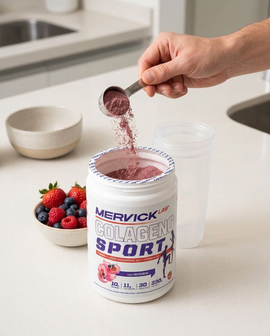 Colágeno Sport Mervick Frutos Rojos — foto 4