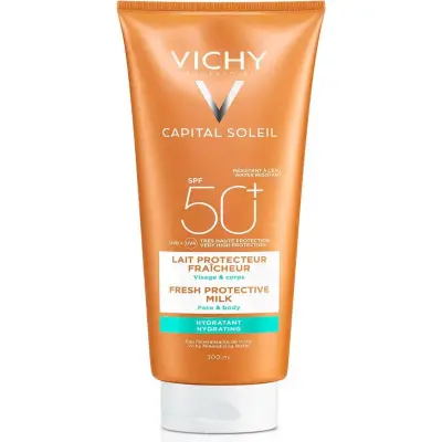 Protector Solar Vichy Sol FPS 50 Leche Family 300 ml