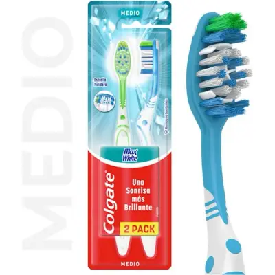 Cepillo de Dientes Colgate Max White Pack x 2