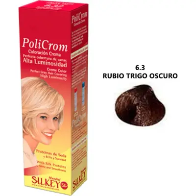 Tintura Capilar Silkey Policrom Tono 6.3
