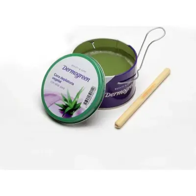 Cera Depilatoria Dermogreen con Aloe en Lata