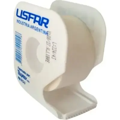 Tela Adhesiva Microporosa Lisfar 2,50 cm (Caja x 12)