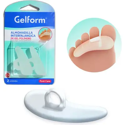 Gelform Almohadilla de Gel para Dedo en Garra N° 2