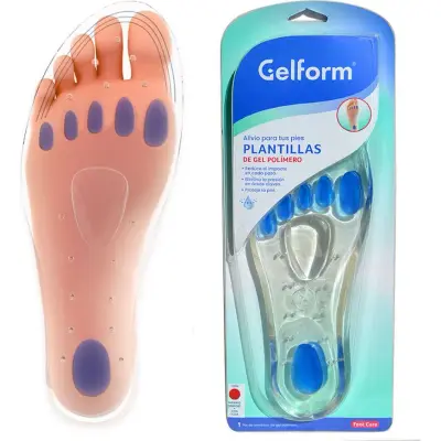 Gelform Plantillas de Gel con Oliva Talle 35-36