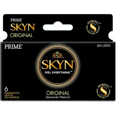 Preservativos Prime Skyn sin Látex x 6