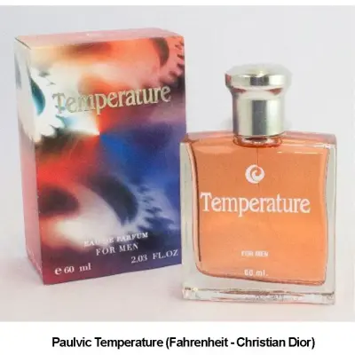 Perfume Paulvic Temperatura Eau de Toilette Masculino 50 ml