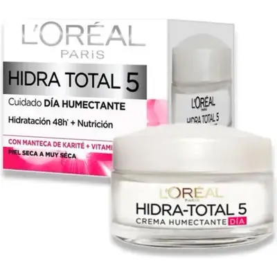 Crema Facial L'Oréal Dermo Expertise Hidra Total 5 Nutritiva 50 ml