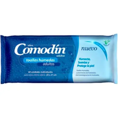 Toallitas Húmedas Comodín x 60