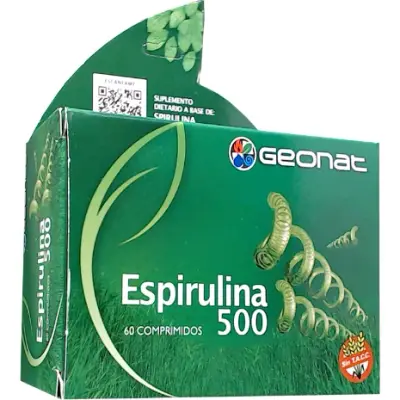 Espirulina Geonat 500 mg x 60 Comprimidos