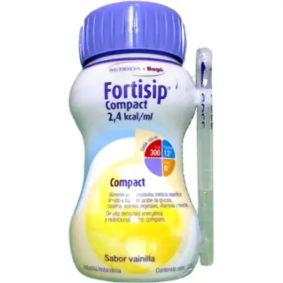 Suplemento Nutricional Fortisip Compact Vainilla 125 ml