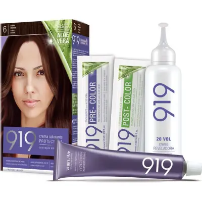 Kit de Coloración Capilar Godrej Tono 6