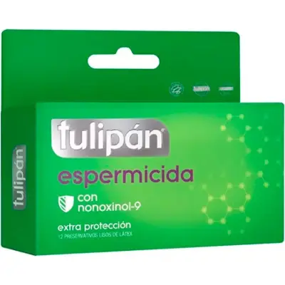 Preservativos Tulipán con Espermicida x 12