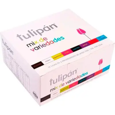 Preservativos Tulipán Mix Variedades