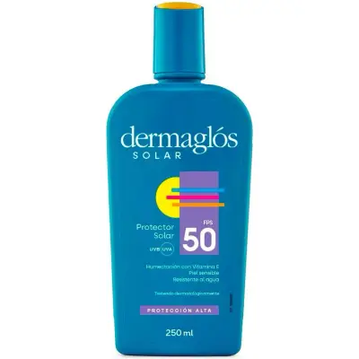 Protector Solar Dermaglos Emulsión FPS 50 250 ml