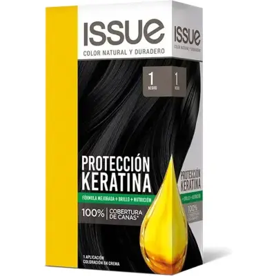 Kit de Coloración Capilar Issue con Keratina Tono 1