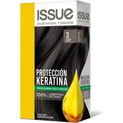 Tintura Capilar Issue Kit Keratina Tono 3