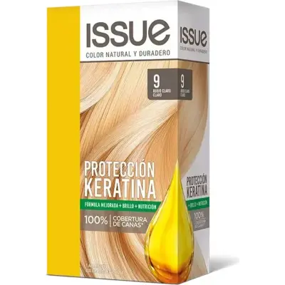 Tintura Capilar Issue Kit Keratina Tono 9
