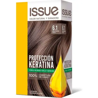 Tintura Capilar Issue Kit Keratina Tono 06/1