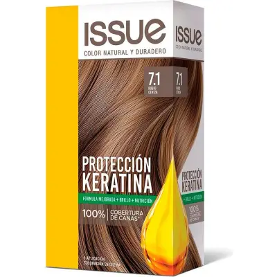 Tintura Capilar Issue Kit Keratina Tono 07/1