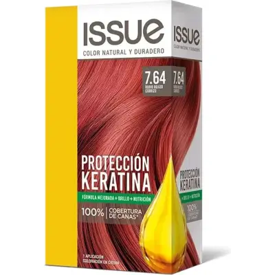 Tintura Capilar Issue Kit Keratina Tono 07/64