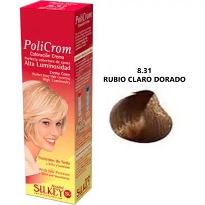 Coloración Silkey Policrom Tono 8.31 47 g