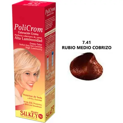 Coloración Silkey Policrom Tono 7.41 47 g