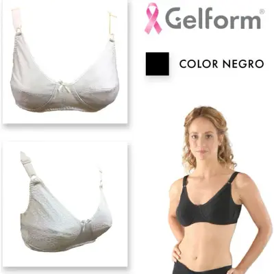 Sostén Gelform CE Negro Talle 100