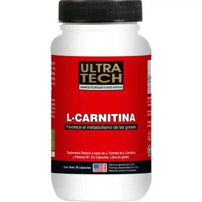 L-Carnitina Ultra Tech x 60 Cápsulas